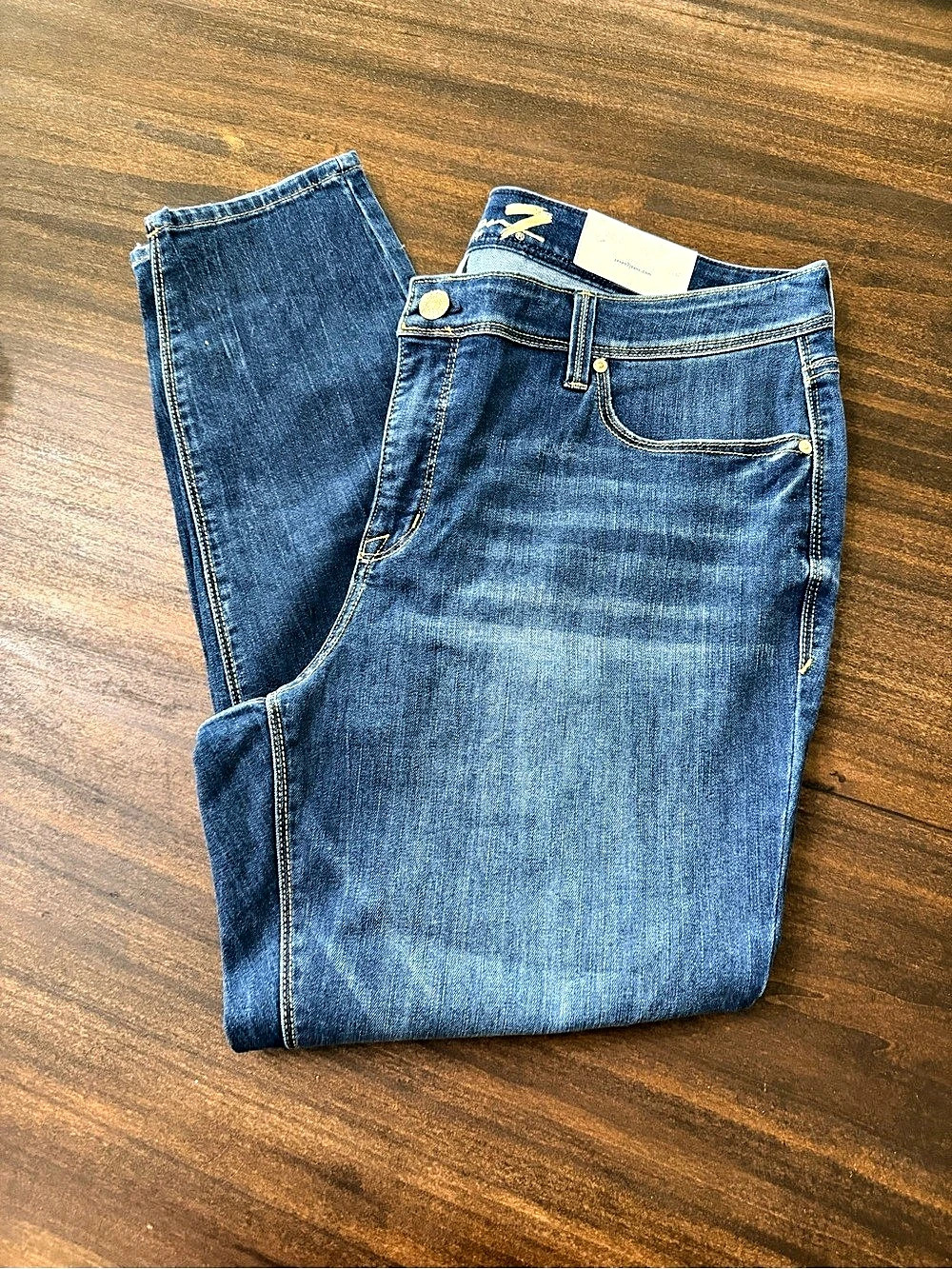 7 for all mankind skinny jeans - Picture 2 of 5